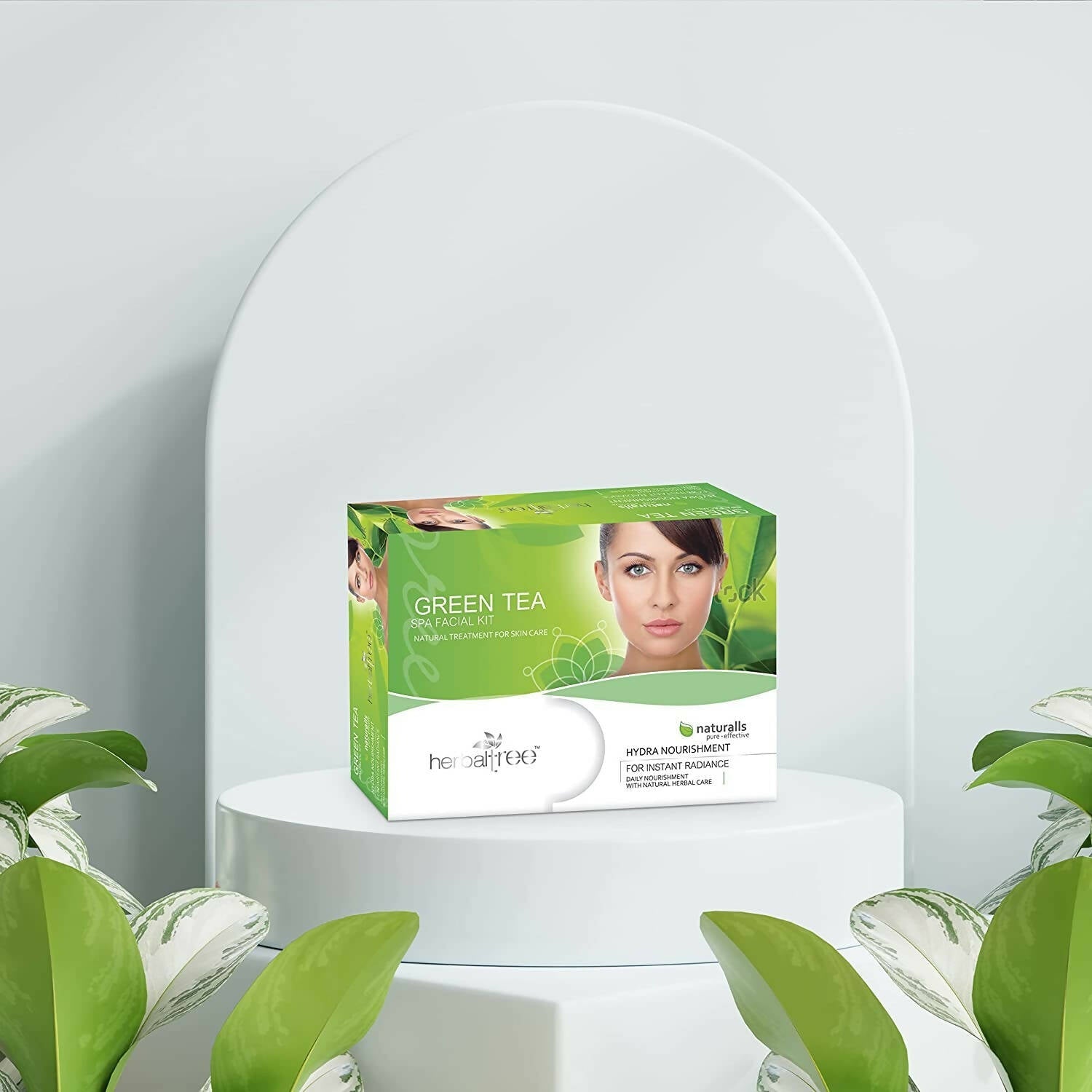 Herbal Tree Green Tea Facial Kit