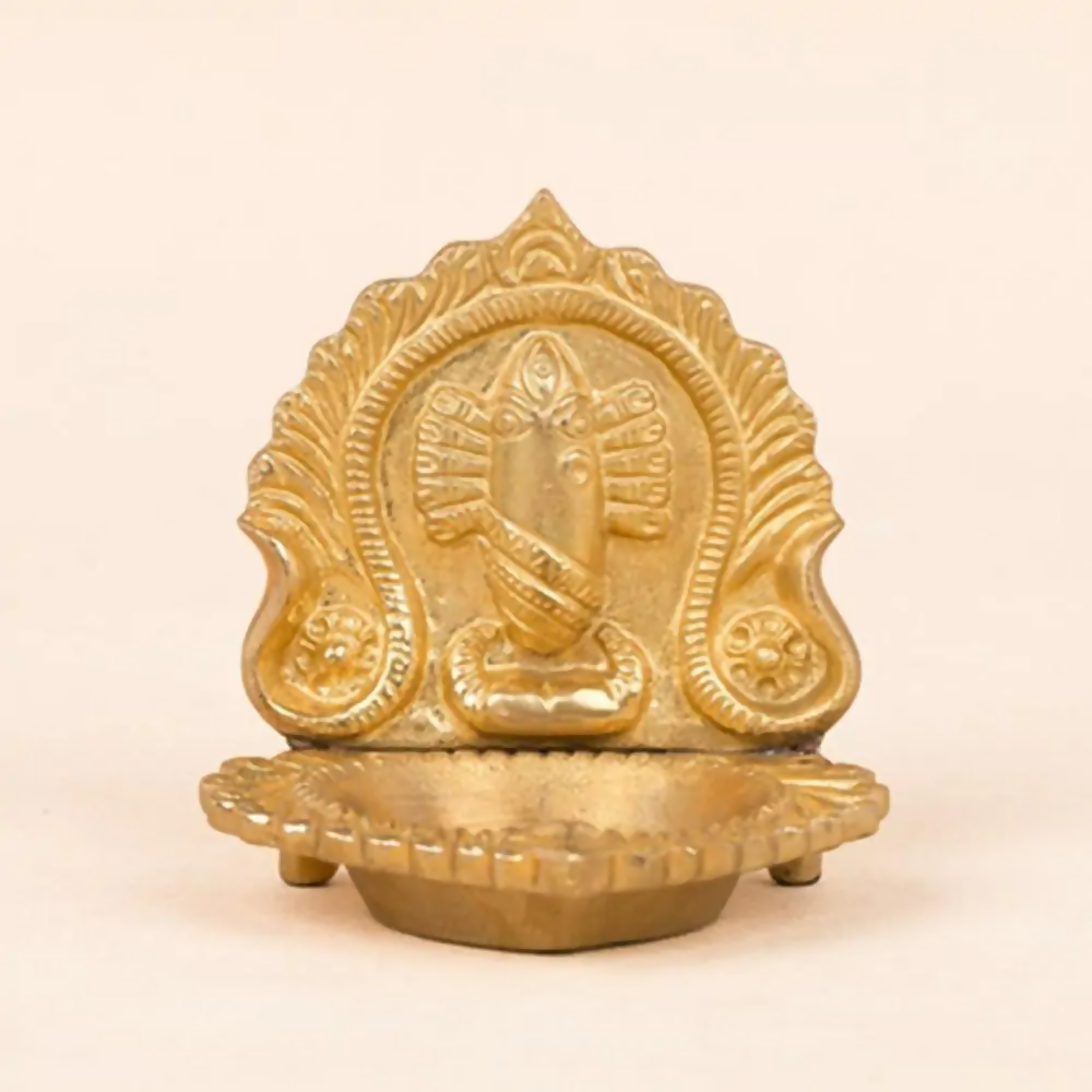 Isha Life Linga Bhairavi Brass Lamp - Distacart