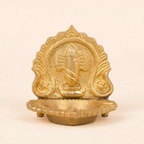 Isha Life Linga Bhairavi Brass Lamp - Distacart