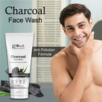 Globus Naturals Anti Pollution Charcoal Face Wash - Distacart