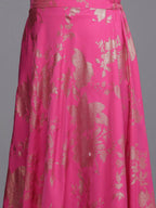 Ahalyaa Women's Traditional Wear Co-ods - Pink - Distacart