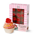 sugar roses for cake cupcake decoration red 120 gms