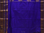 Red and Blue Paithani Silk Handloom Saree with Border and Body Buta Design - Global Threads