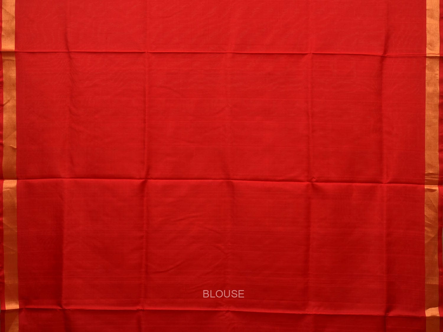 Red Uppada Silk Handloom Saree with Mango Pallu Design - Global Threads