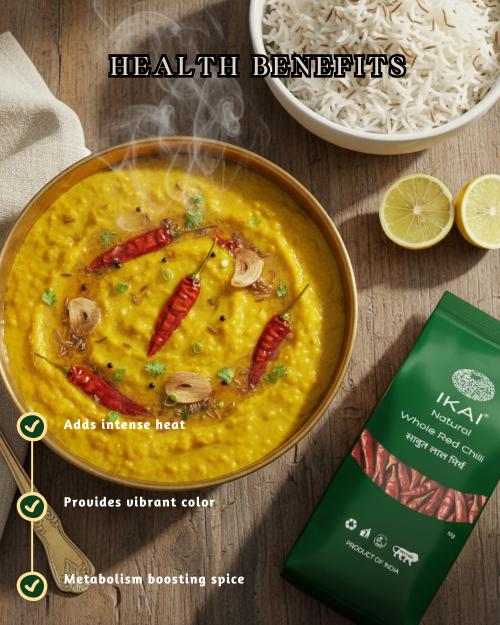 IKAI Organic Whole Red Chilli - Distacart
