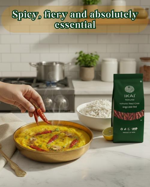 IKAI Organic Whole Red Chilli - Distacart