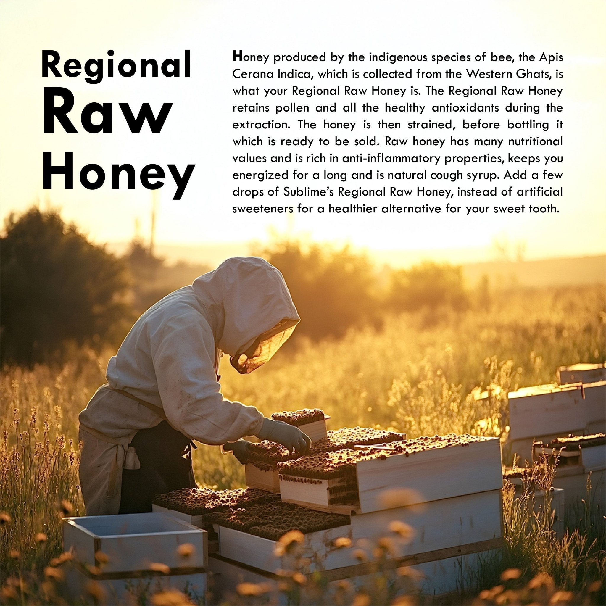 Sublime Inspiring Awe Regional Raw Honey