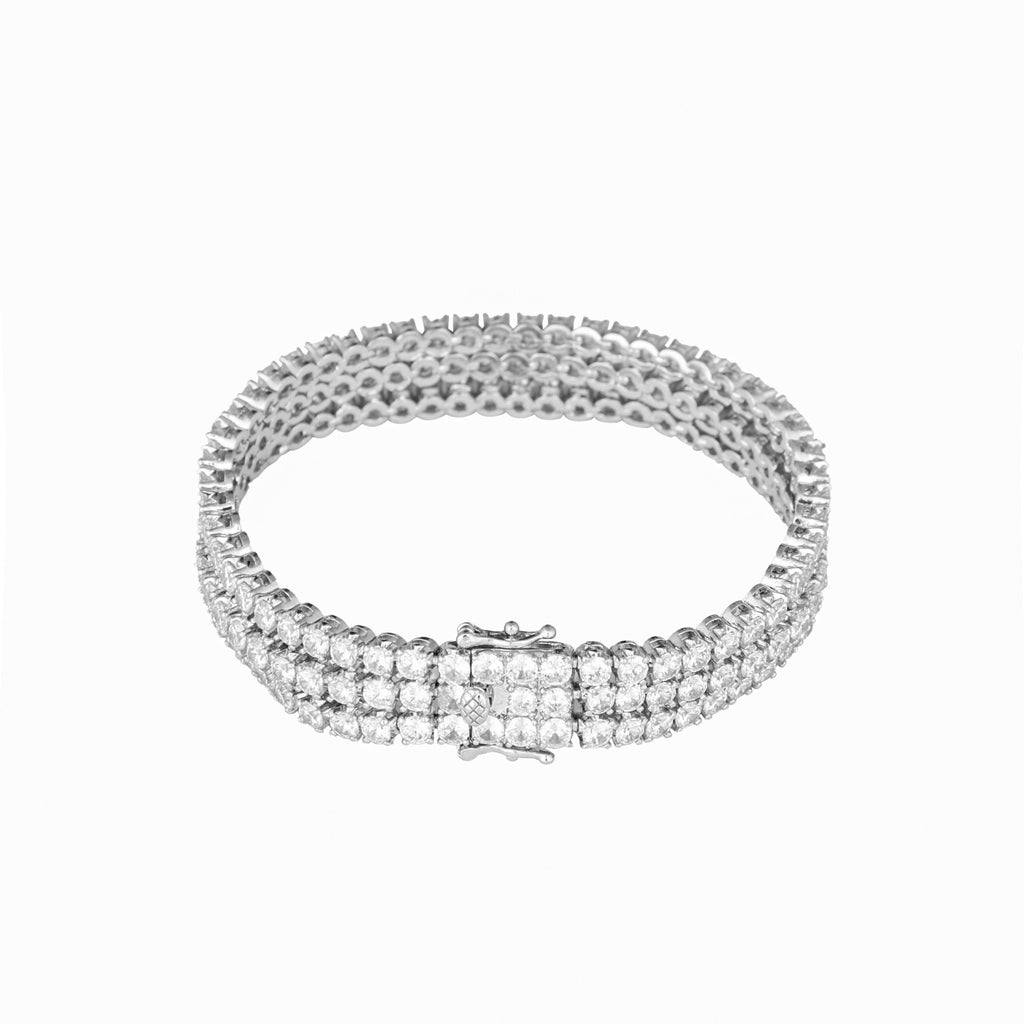 Nuyug TriSparkle Anti Tarnish Diamond Bracelet - Distacart