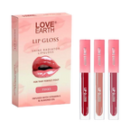 Love Earth Liquid Lip Gloss - Pinks