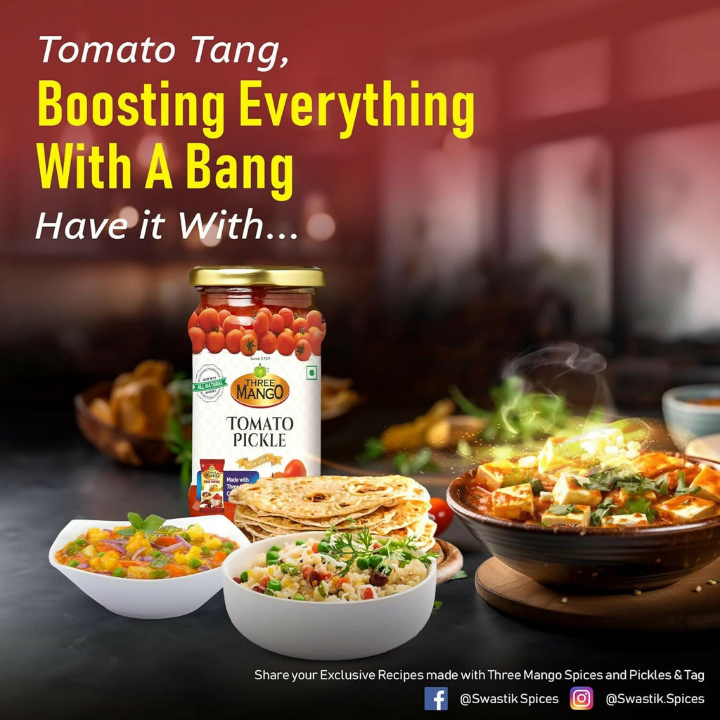 Three Mango Tamato Pickle (Achaar)