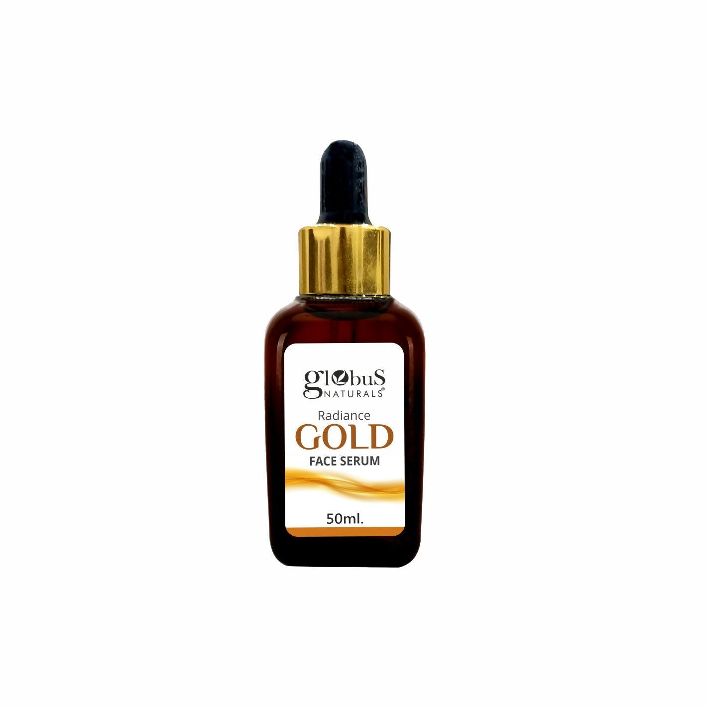 Globus Naturals Gold Radiance Anti Ageing & Brightening Face Serum, Suitable For All Skin Types - Distacart