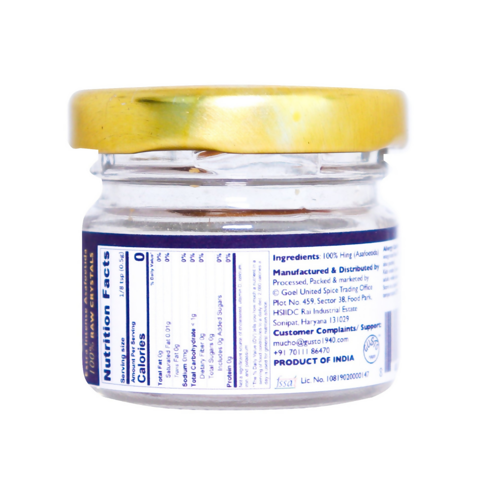 Tassyam Organics Laxmi Chand Strong Raw Hing Crystals - Distacart