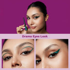 Pilgrim Metallic Eyeliner Green Envy, Long Lasting & Smudge Proof Enriched With Argan Oil - Distacart