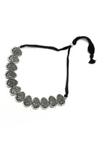 Mominos Fashion Johar Kamal Oxidised Silver-Plated Brass Finish Choker For Women - Distacart