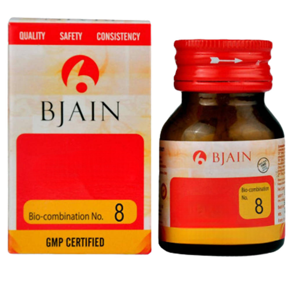 Bjain Homeopathy Bio Combination No.8 Tablet - Distacart