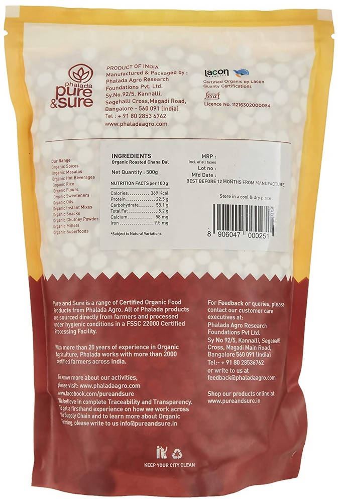 Pure & Sure Roasted Chana 