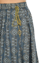 Mominos Fashion Moeza Cotton Grey Printed Lehenga (Lancha)