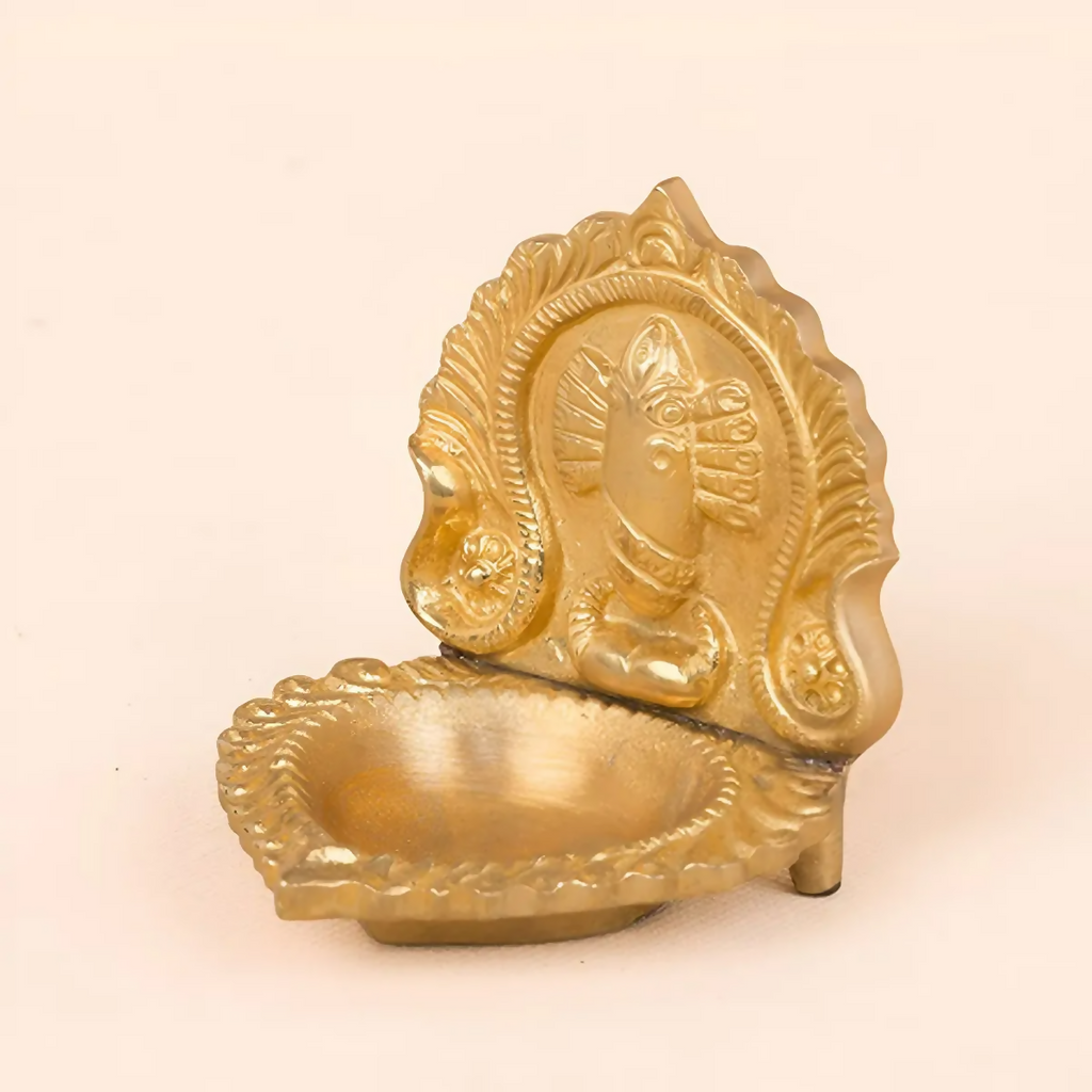 Isha Life Linga Bhairavi Brass Lamp - Distacart