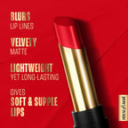 Lakme Absolute Beyond Matte Lipstick - 101 Red Rage