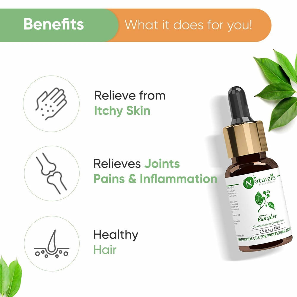 Naturalis Essence of Nature Camphor Essential Oil Benefits 