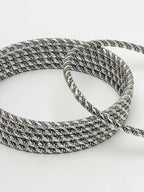 NVR Women's Set of 6 Silver-Toned German Silver Oxidised Bangles - Distacart