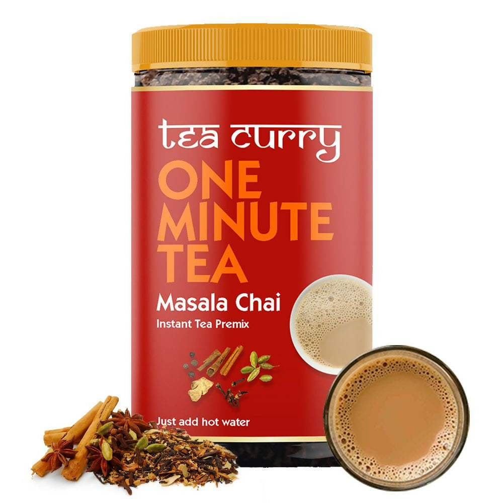 Teacurry Masala Instant Tea Premix - Premium Masala Premix Tea with Real Spices - Distacart