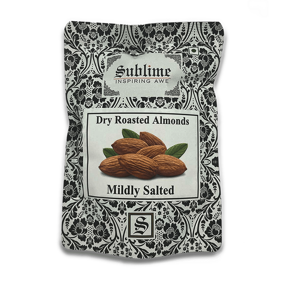 Sublime Inspiring Awe Roasted Almonds Salted - Distacart
