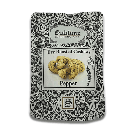 Sublime Inspiring Awe Roasted Cashews – Pepper