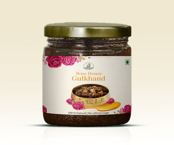 Narchuvai Foods Rose Honey Gulkhand - Distacart