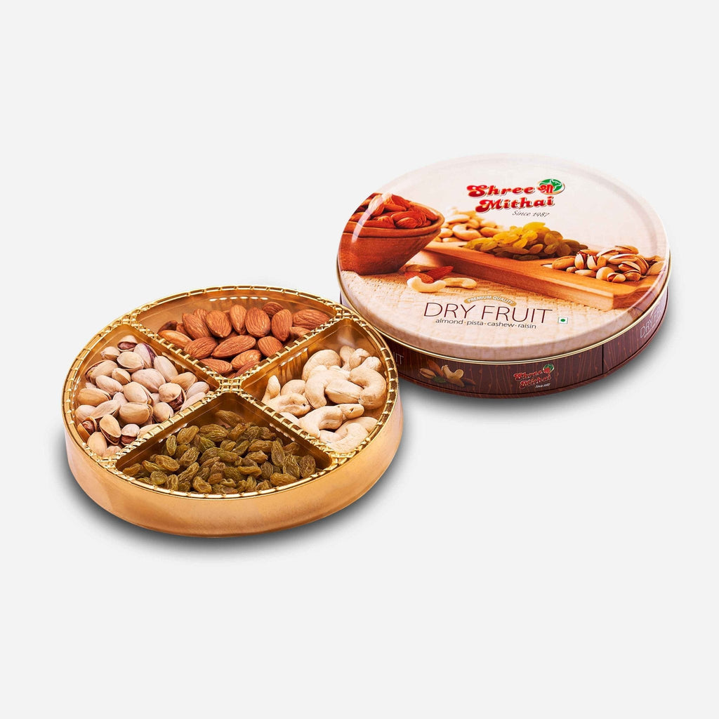 Shree Mithai Royal Dry Fruit Tin (250G) - Distacart