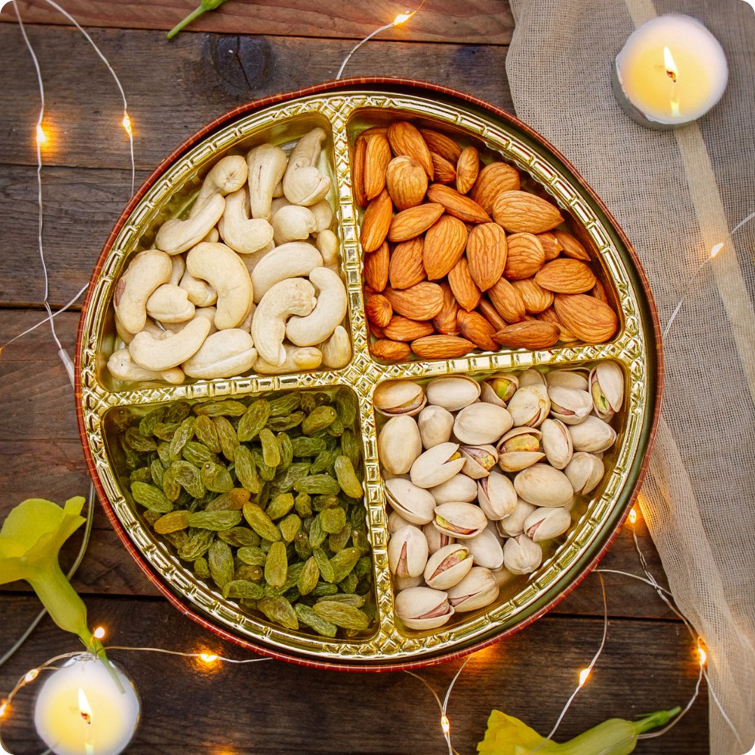 Shree Mithai Royal Dry Fruit Tin (250G) - Distacart