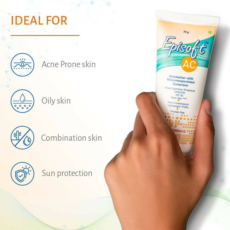 Episoft AC Moisturizer with Sunscreen, SPF 30 - Distacart