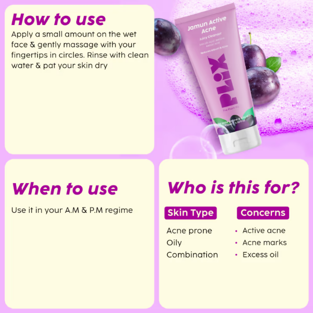 PLIX The Plant Fix Jamun Skincare Combo