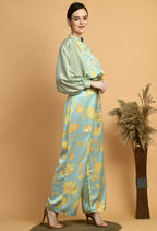 Joban Fashion Green Viscose Kurta Set