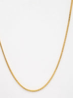 NVR Women's Set of 2 Silver & Gold Rhodium-Plated Minimal Chain