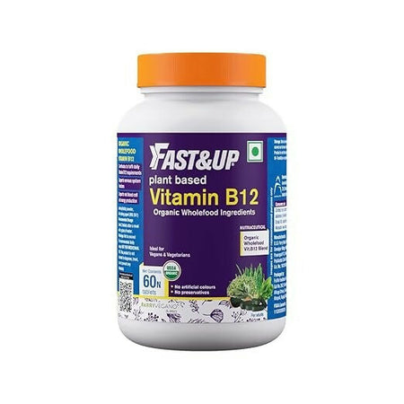Fast&Up Plant Based B12 Tablets With Natural Methylcobalamin