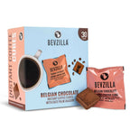 Bevzilla Instant Coffee Cubes Pack with Organic Date Palm Jaggery - Belgian Chocolate - Distacart