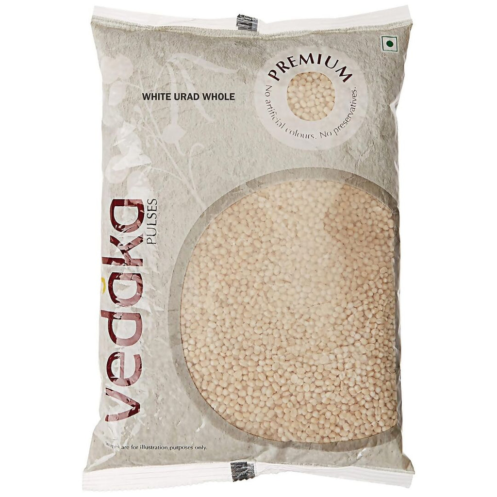 Vedaka White Urad Whole - Distacart