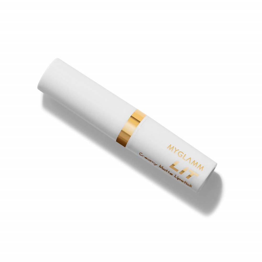 MYGLAMM LIT Creamy Matte Lipstick Tequila Sunrise