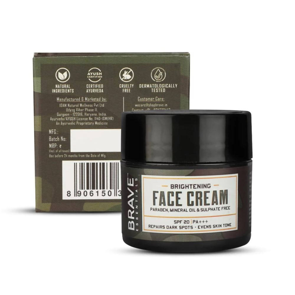 Brave Essentials Brightening Face Cream