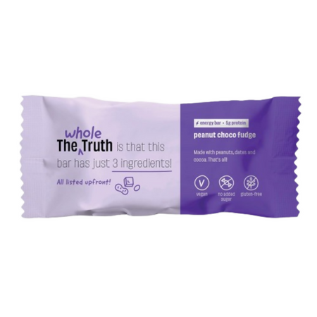 The Whole Truth Energy Bars - Peanut Choco Fudge
