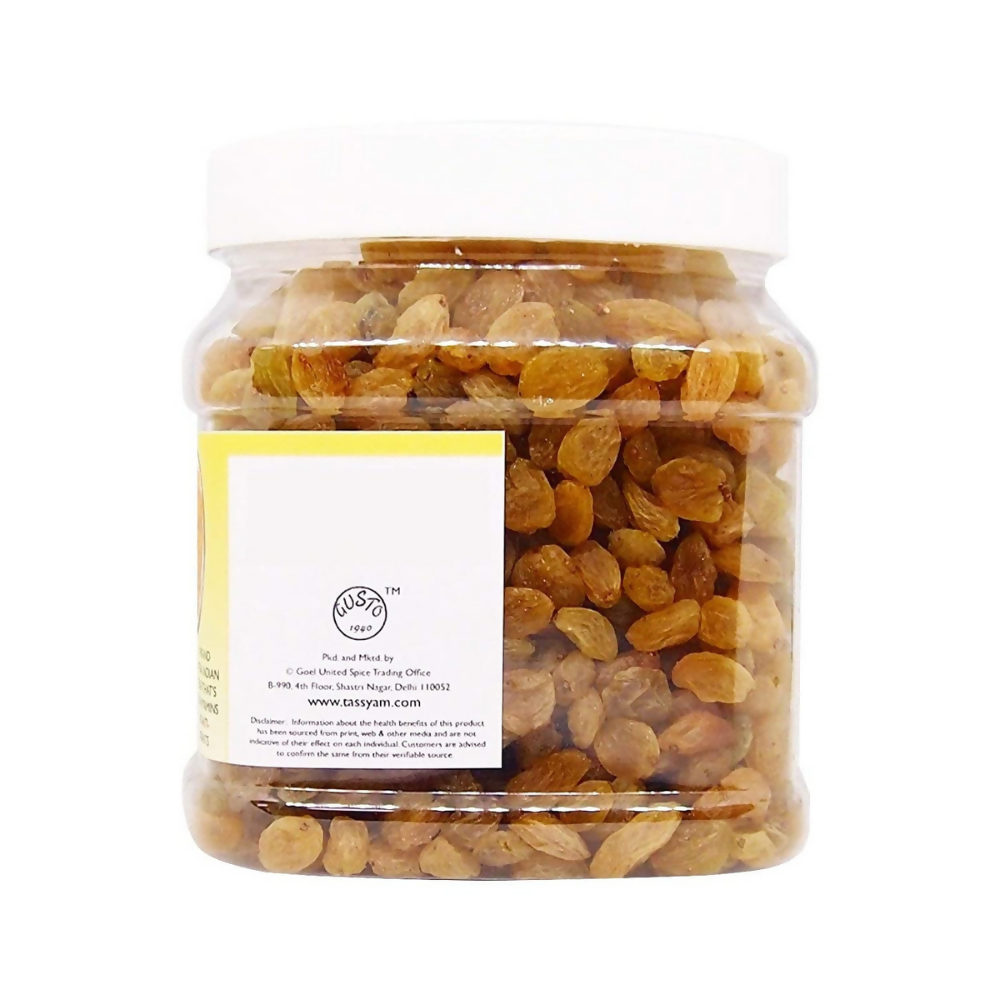 Tassyam Organics Golden Raisins - Distacart