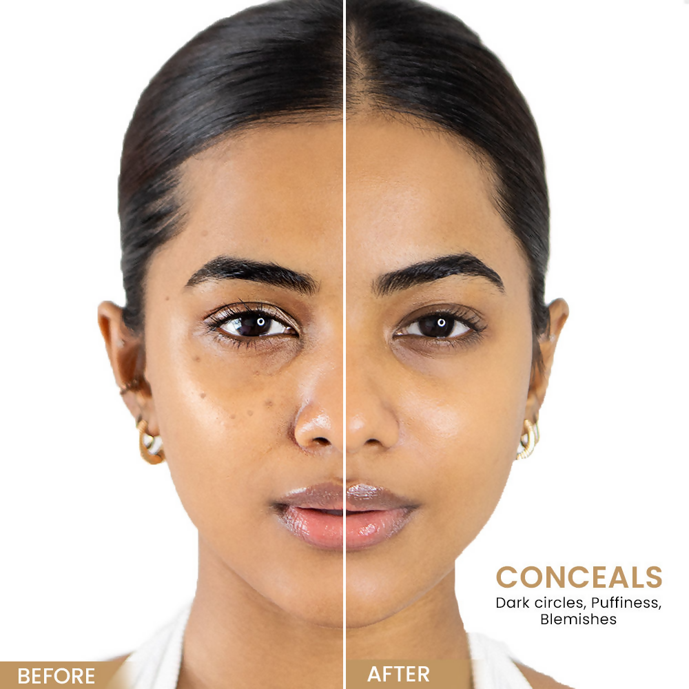 Lakme Unreal Cover Creme Concealer Lightweight & Hydrating - Walnut