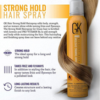GK Hair Taming Serum With Argan Oil & Juvexin Keratin - Distacart