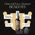 Organicos Charcoal Face Cleanser - Distacart