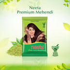 Neeta Henna Powder Enriched With Natural Herbs-Natural Brown - Distacart