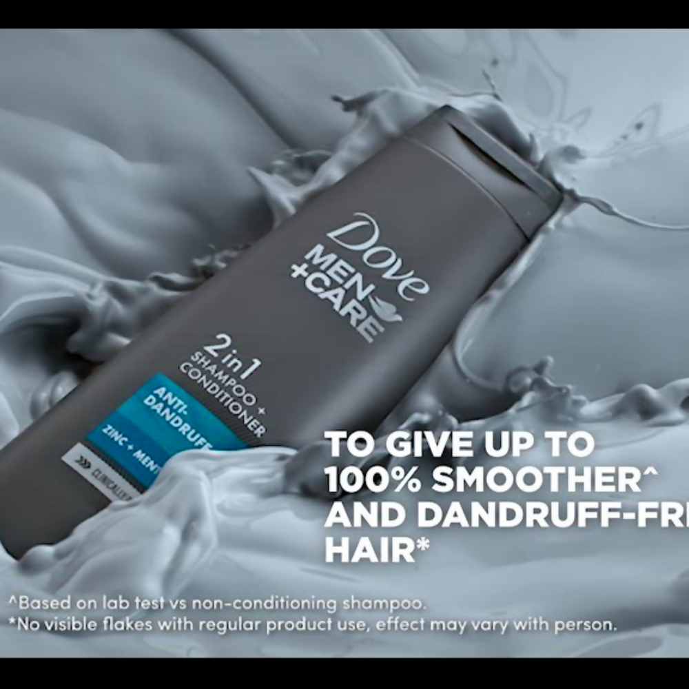 Dove Men +Care Anti Dandruff 2 In 1 Shampoo + Conditioner