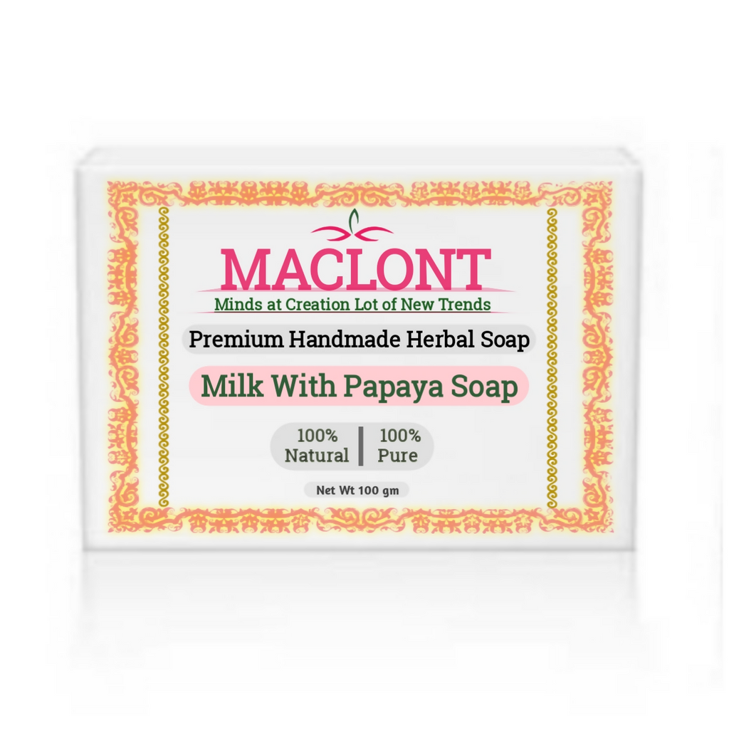 Maclont Milk With Papaya Soap
