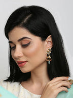 Kundan Earrings - Ruby Raang - Distacart