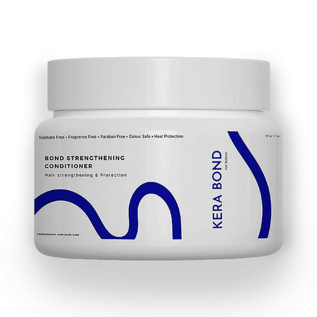 KERA BOND Hair Science Strengthening Conditioner For Damaged, Keratin Treated Hair, Colored or Bleached Hair